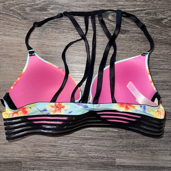 Victoria’s Secret PINK Strappy Push up Bra 34C - Picture 3 of 6